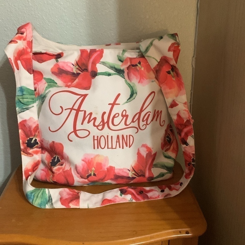 Amsterdam Holland cloth tourist bag - Picture 3 of 11